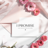 Funny bridesmaid proposal card with the text 'I promise I won't make you wear an ugly dress’ in a modern font with a small heart below. Perfect for fun and modern bridesmaid and bridal party proposals.